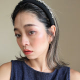 OG Headband Black Silver Mix