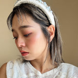 OG Headband White Stone Studs