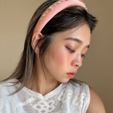 OG Headband Pink Studs