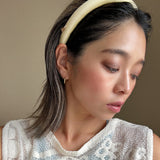 Slender Headband Smokey Butter Yellow No Studs