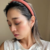 Slender Headband Smokey Red No Studs