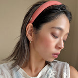 Slender Headband Smokey Red No Studs