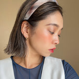 Slender Headband Brown Mix Check