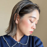 Greige Suede Tight Headband No Studs