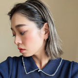 Greige Suede Tight Headband No Studs