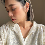 Gather Headband  Olive Gold