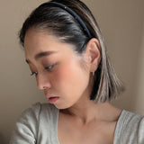 Tight Headband Navy Dot No Studs