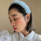 Lt.Blue Fur Headband