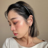 Tight Headband Eco Leather Black