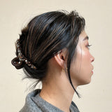 Brown Bijou Hair Clip