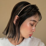 Beige Bijou Headband