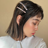 Mix Pink Bijou Barrette