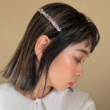 Pink Purple Bijou Barrette