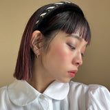 OG Headband Black Mix Velour