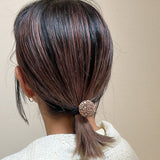 Full Brown Orange Studs Pony