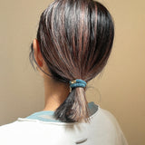 Daily Hair Pony Set Blue（3pcs）