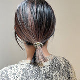 Daily Hair Pony Set Olive（3pcs）