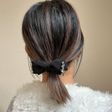 Black Side Gold Ribbon Pony