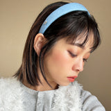 Thin Headband Light Blue No Studs