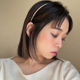 Beige Studs Line Headband