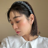 Slender Headband Snake Denim Red Heart