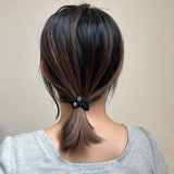 Silk Studs Pony Black Purple