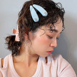 RE Hair Pin Lt Blue Denim