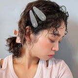 RE Hair Pin Silver Lame