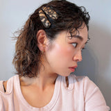 RE Hair Pin Brown Leopard
