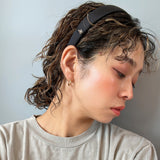 Nylon Black Thin Headband