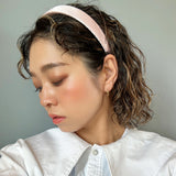 Sakura Pink Silky Satin Thin Headband