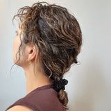 Black Kira Silk Pony