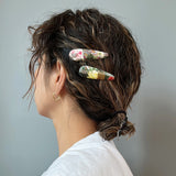 Watercolor Flower Hair Pin