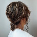 Silver Line Studs Hair Pony