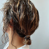 Silver Chain Hair Pony
