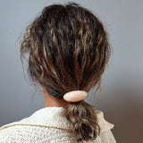 Marble White Stone Hair Pony