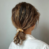 Moon Gold Hair Pony with White Stone