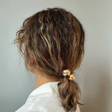 Double Ball Gold Hair Pony
