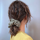 Mushroom Khaki Scrunchie