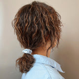 Sky Blue Mini Scrunchie