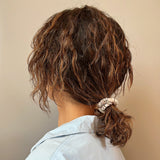 Greige Mini Scrunchie