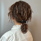 Cool Black Mini Scrunchie