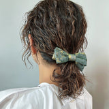 Green Gold Ribbon Pony