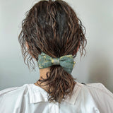 Green Gold Ribbon Pony