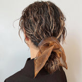 Aurora Orange Shuriken Scrunchie