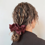 Raffle Choco Brown Scrunchie