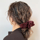 Raffle Choco Brown Scrunchie