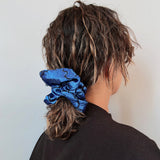Luster Vivid Blue Scrunchie