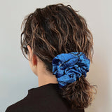 Luster Vivid Blue Scrunchie