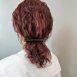 Eco Leather Long Barrette